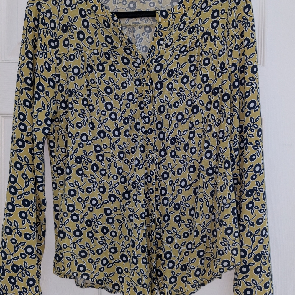 Ann Taylor Loft Long Sleeve Dress Shirt